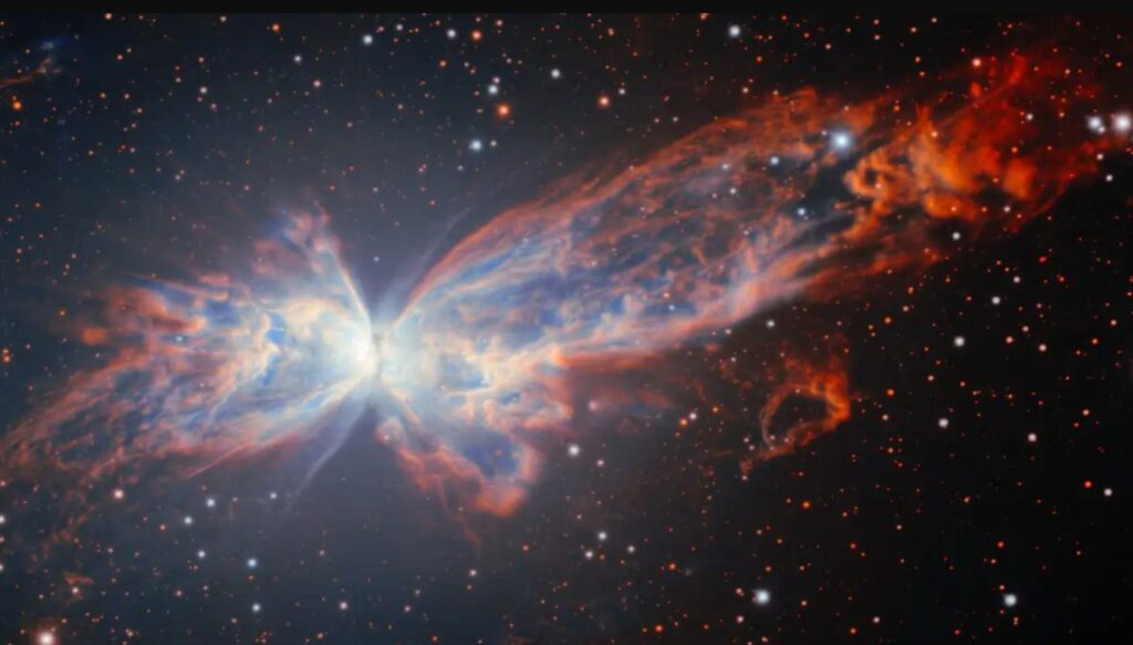 Astrónomos captan espectacular imagen de la ‘Nebulosa de la Mariposa’