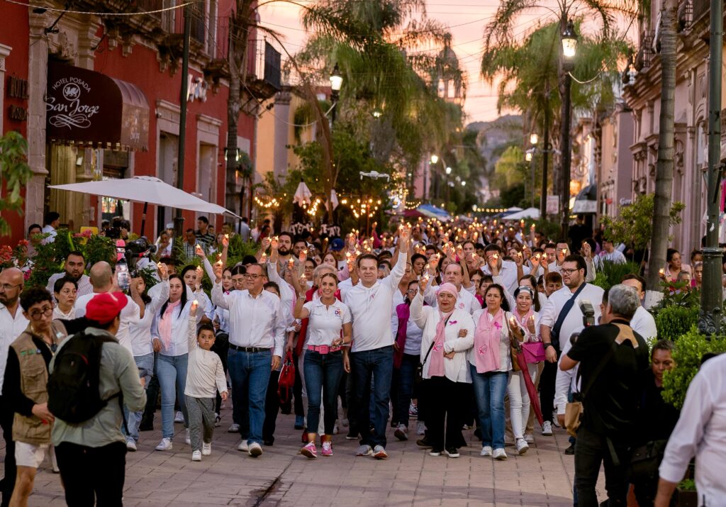 Octubre impulsa Mes Rosa y avances en bienestar, agua y seguridad en Durango