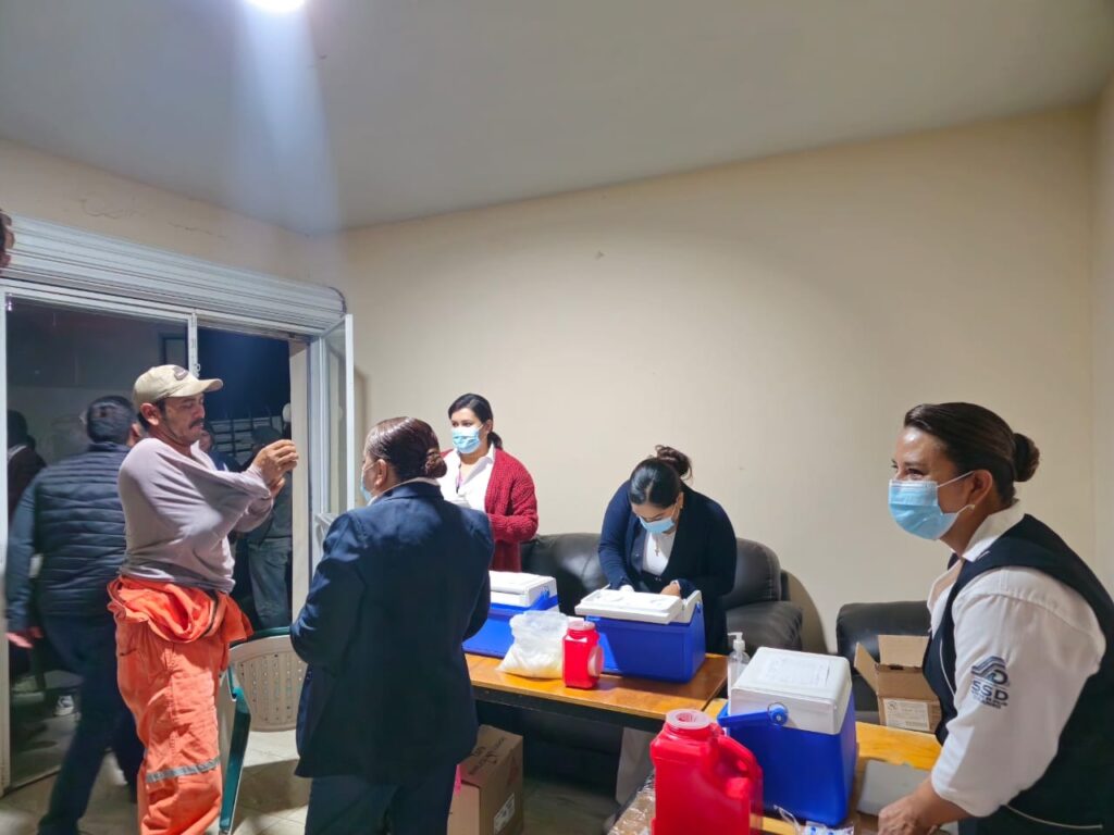Avanza vacunación invernal, se han aplicado más de 300 mil vacunas en Durango