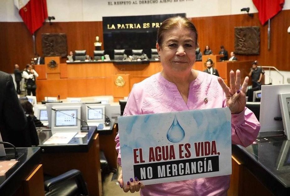 Ley de Aguas no quita pozos; ordena y frena el acaparamiento: Senadora Valdez