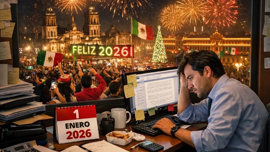 ¿Se trabaja el 1 de enero? Esto dice la Ley Federal del Trabajo
