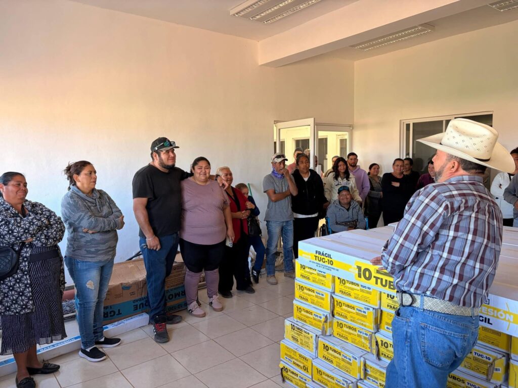 Gobierno de Pánuco de Coronado mejora condiciones de vida con nuevos bóilers