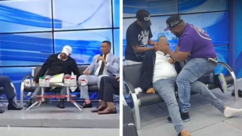 VIDEO: Hombre muere en pleno programa de televisión mientras era entrevistado