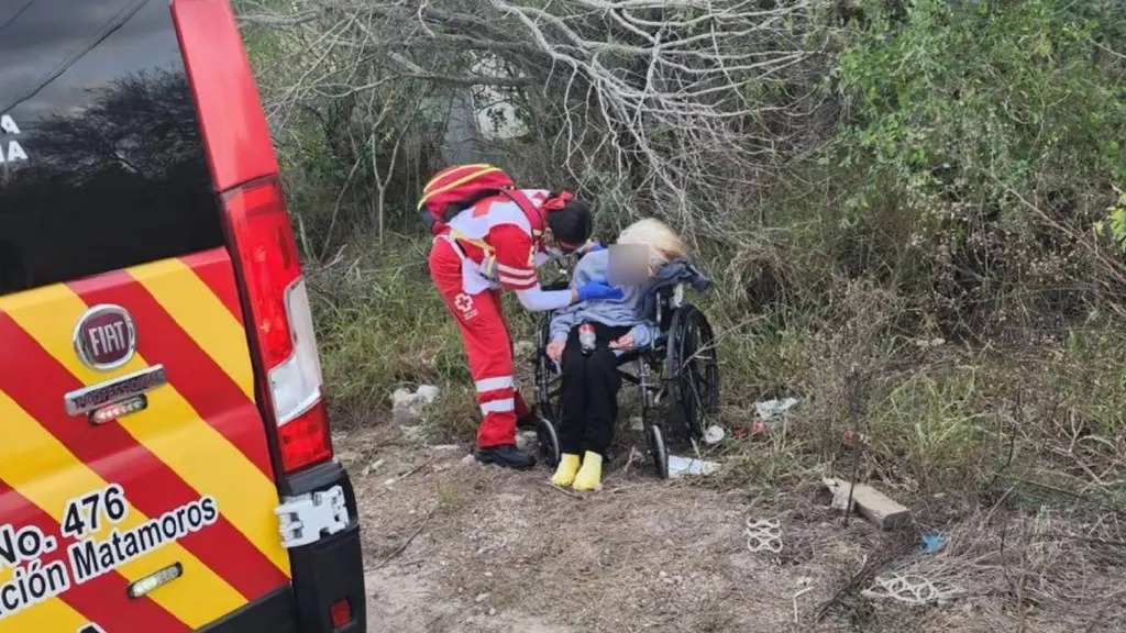 Abuelita abandonada en Tamaulipas era buscada desde hace meses