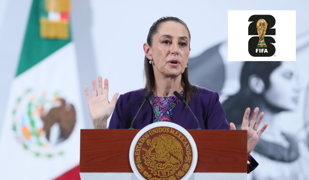 Sheinbaum limita beneficios fiscales a la FIFA solo para 2026