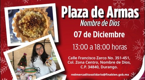 Invitan al ‘Mercadito Solidario’ en Nombre de Dios