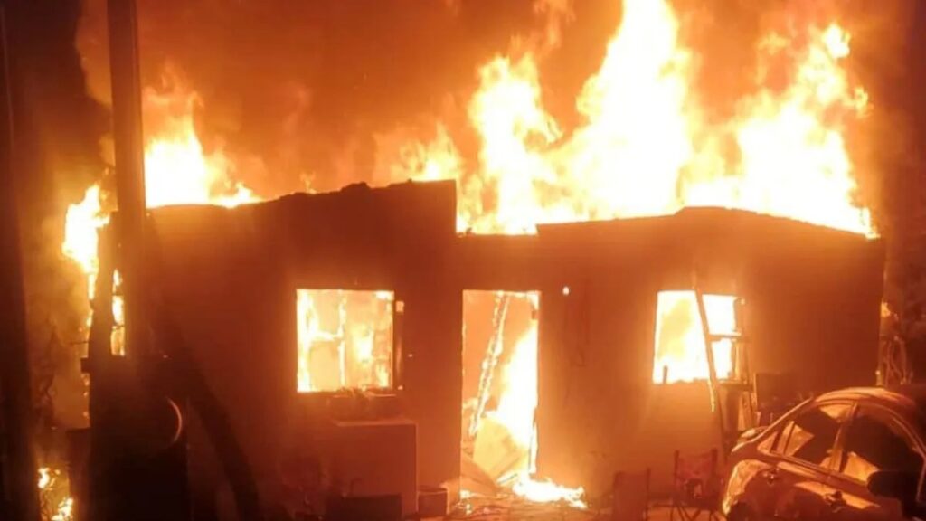 Abuelita perdió la vida en el incendio de su casa