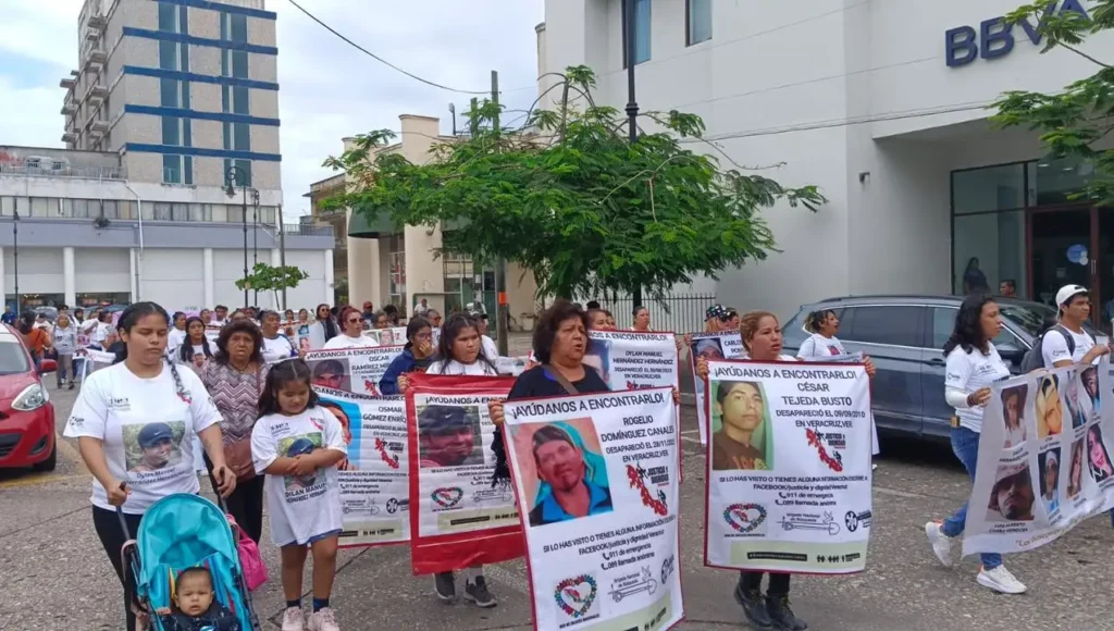 Madres buscadoras realizan misa de fin de año para pedir por los desaparecidas