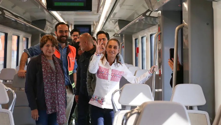 Sheinbaum confirma fecha en que estará listo el Tren Suburbano Lechería-AIFA