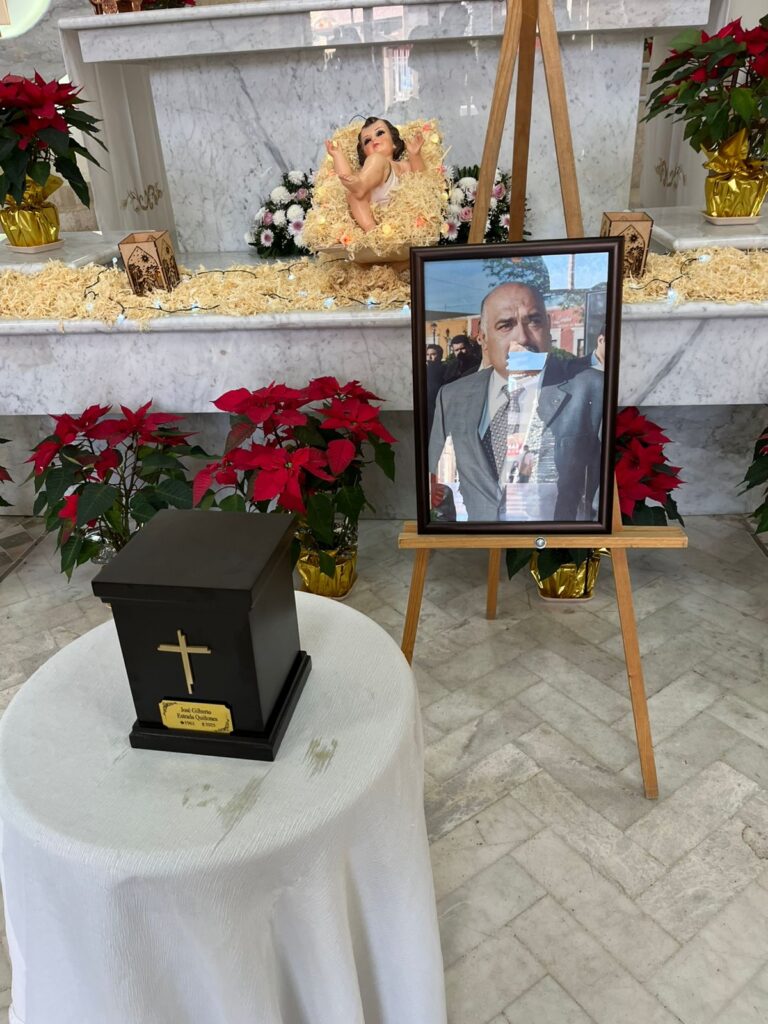 Misa por el eterno descanso del comandante Gilberto Estrada