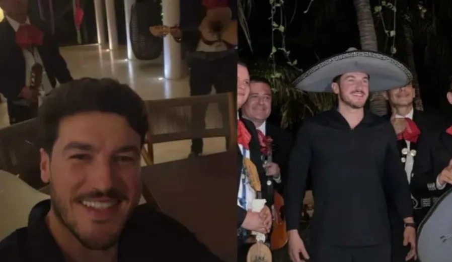 Samuel García celebra sus 38 años cantando el ‘Corrido de Monterrey’ desde la playa