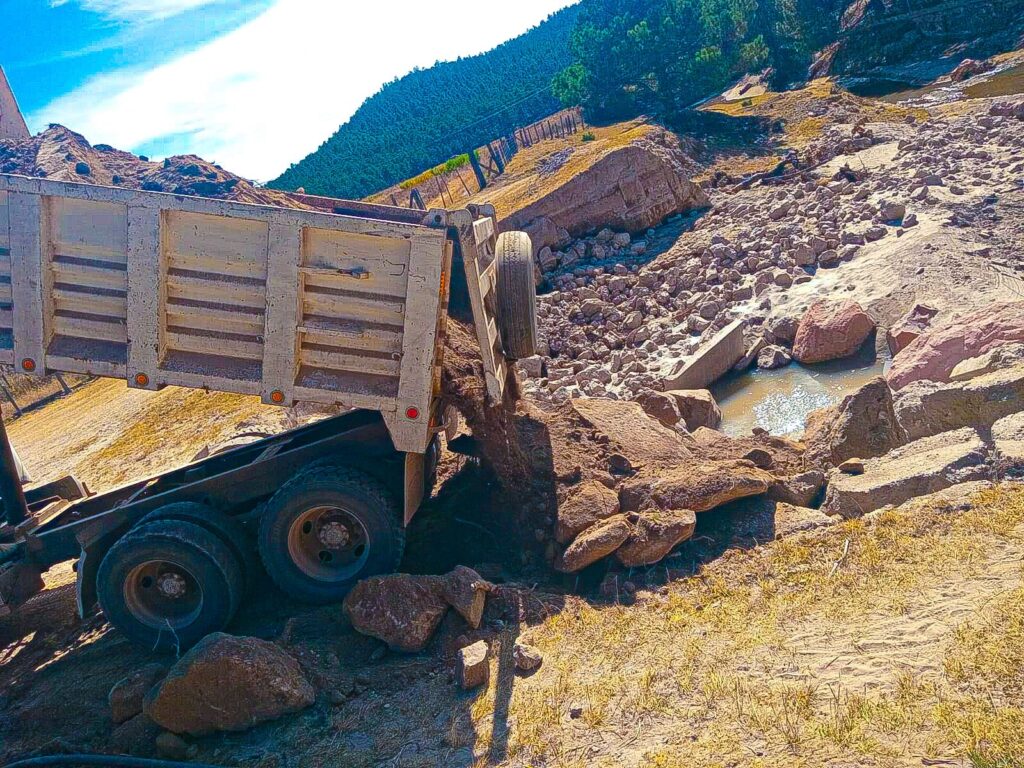 Rehabilitan puente vado Miravalles y restablecen conectividad en San Dimas