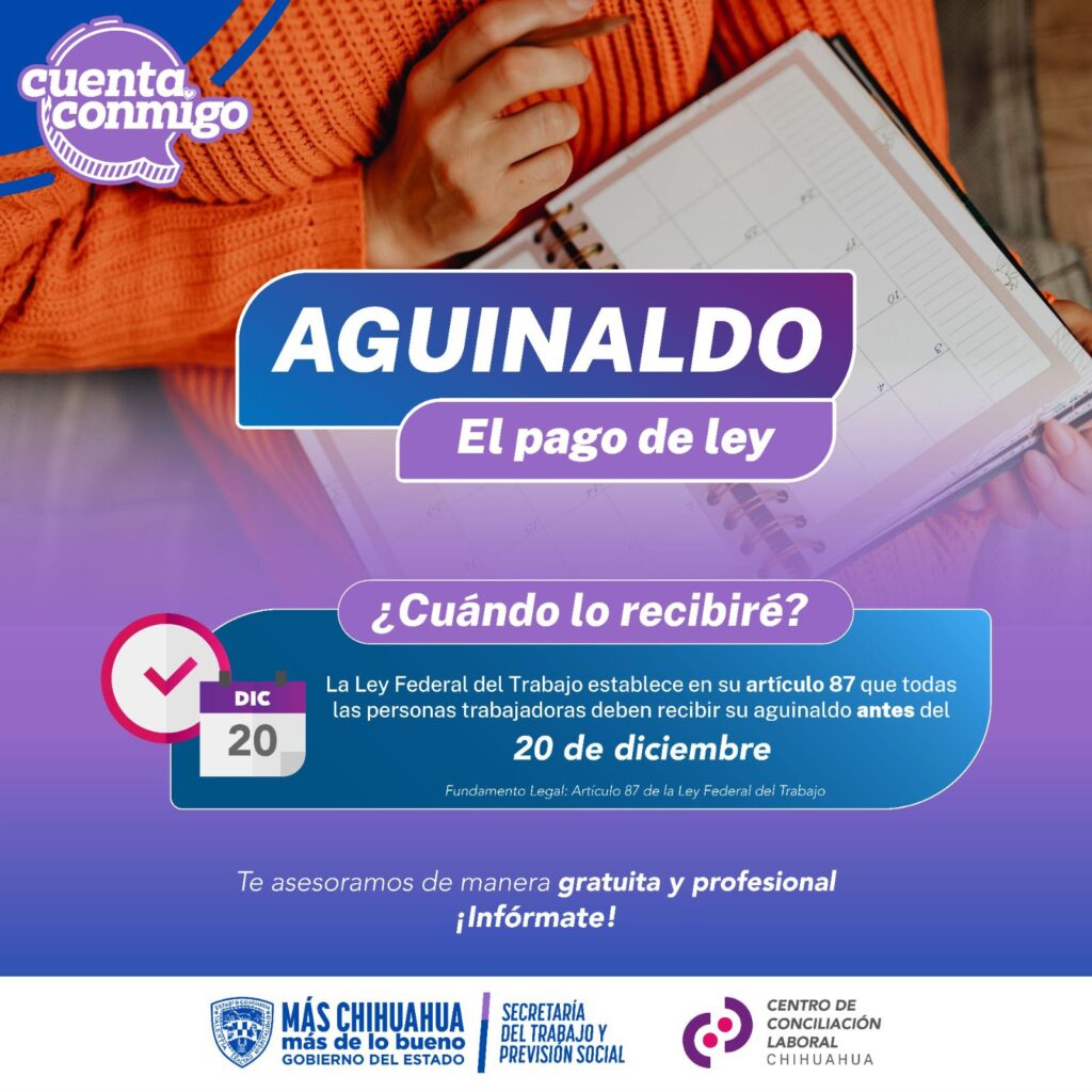 STPS Exhorta al Pago Puntual del Aguinaldo