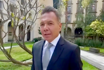 Pablo Lemus acude a Palacio Nacional para la 52ª Reunión del Consejo Nacional de Seguridad Pública