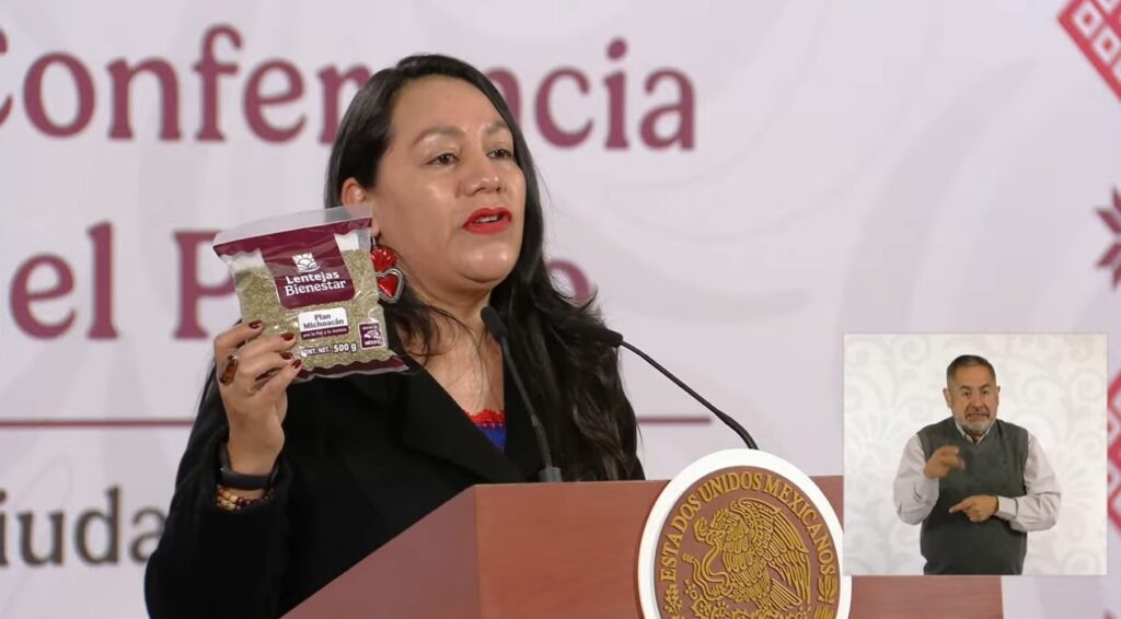 Gobierno anuncian lanzamiento de las ‘Lentejas del Bienestar’ para 2026