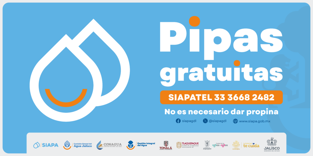 Coordina Gobierno de Jalisco operativo para garantizar abasto de agua durante mantenimiento del SIAPA