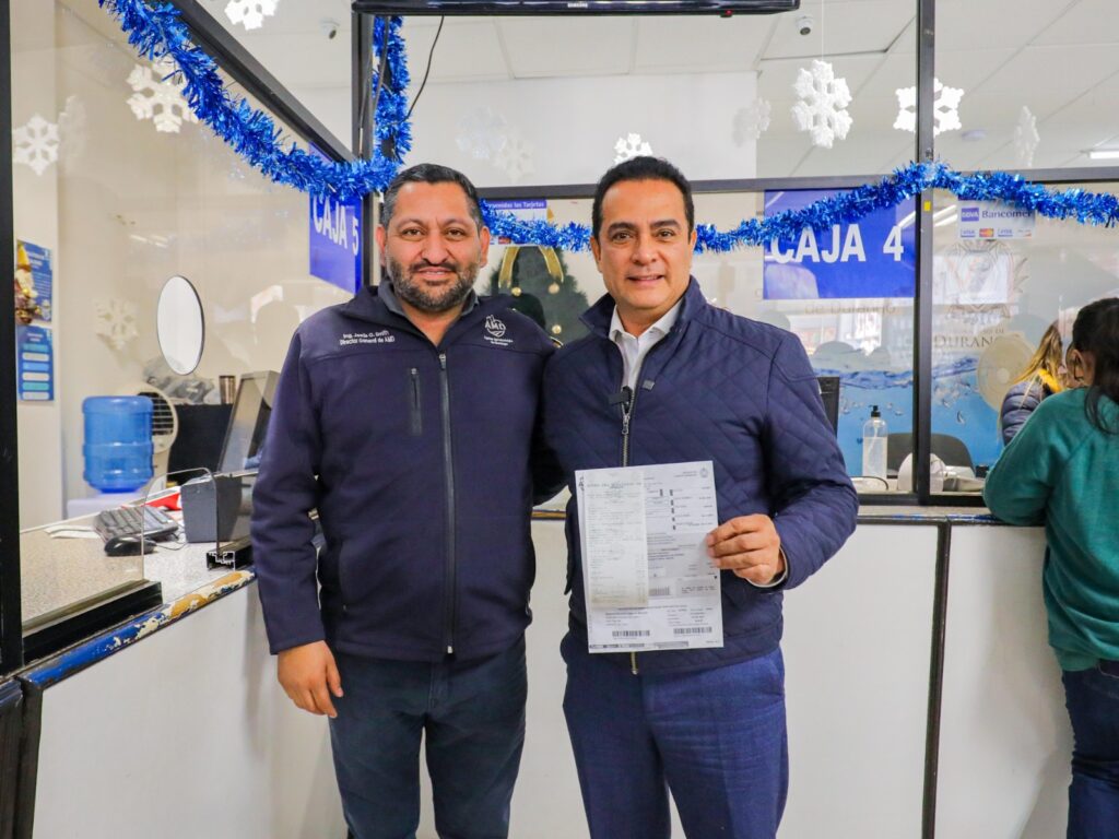 Más apoyo a la gran familia y un mejor servicio de agua con «Ahorra es cuando»: Toño Ochoa