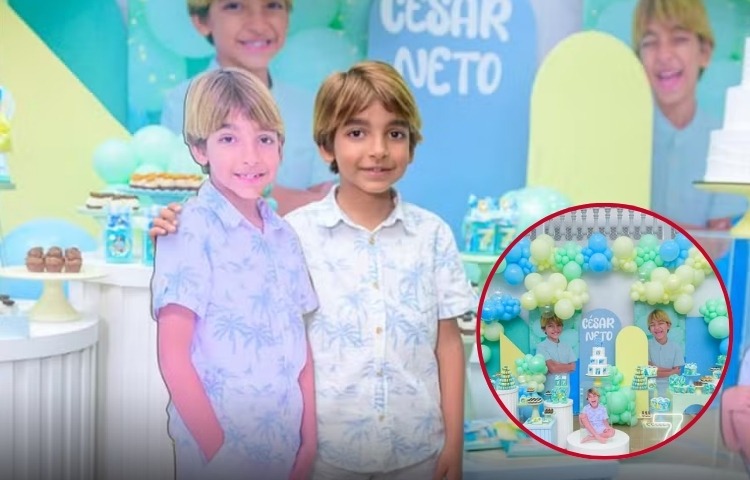 Niño celebra su cumpleaños con temática de él mismo: «Me amo más que a nada»