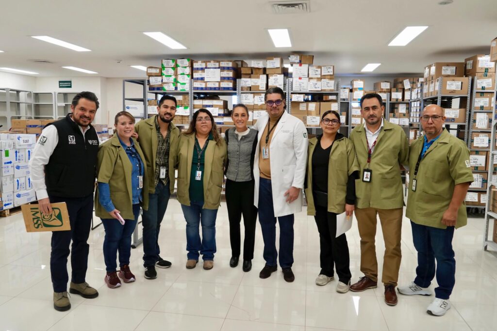 Sheinbaum haca visita ‘sorpresa’ a Hospital del IMSS en Ciudad Juárez