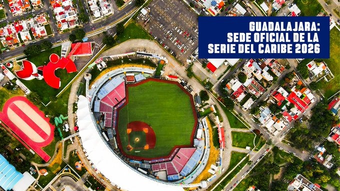 Guadalajara se convierte en la nueva sede de la Serie del Caribe 2026