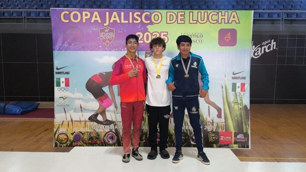 Durango brilla en la Copa Jalisco Internacional de Lucha Olímpica