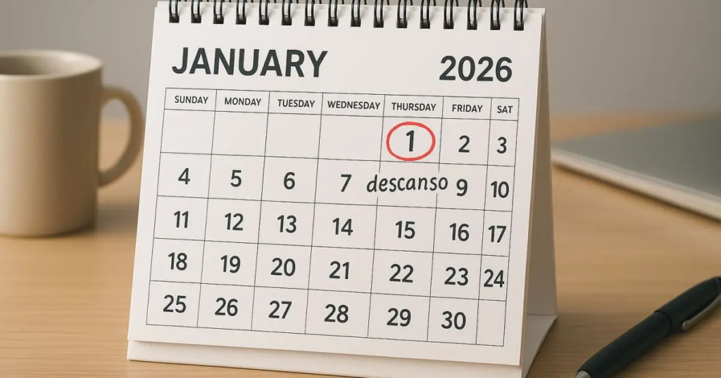Megapuentes y asuetos: así quedan los días festivos de 2026