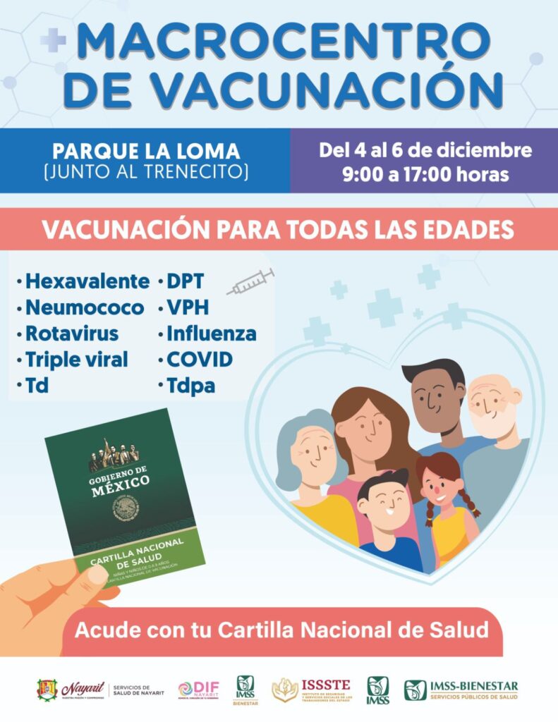 Macrocentro de vacunación en el parque la Loma