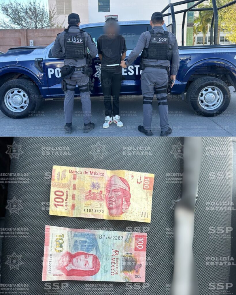 Con arma blanca lo despojó de 200 pesos