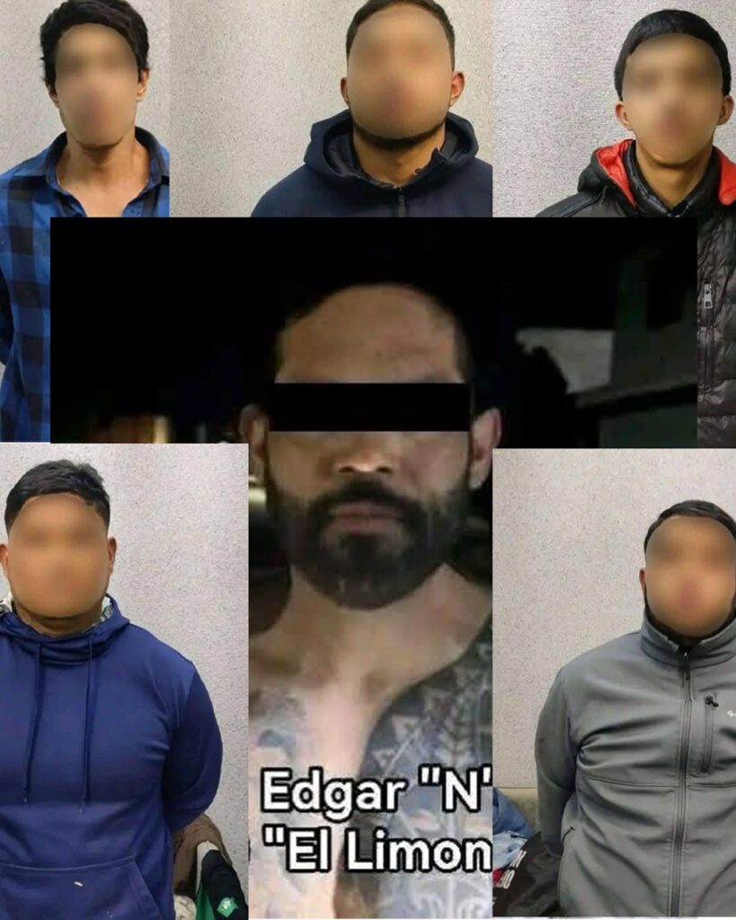 El Limones y sus 5 cómplices ya están en la Cd. de Mex. (video)