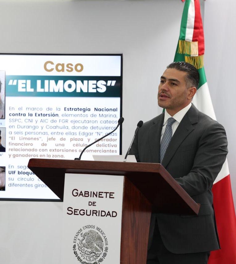 Harfuch detalla operativo “El Limones”; van 25 arrestos
