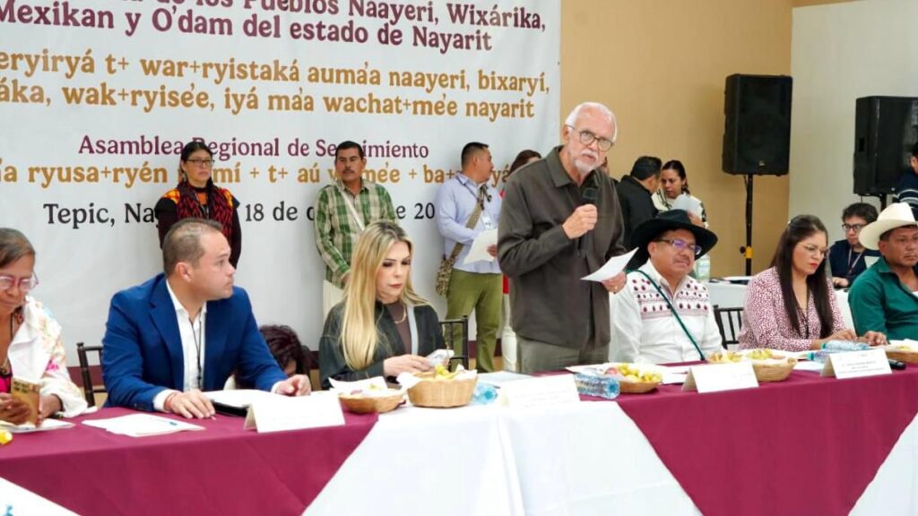 Se llevó a cabo la Asamblea Regional de Seguimiento del Plan de Justicia de los Pueblos originarios de Nayarit
