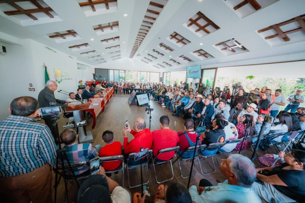 Firma del Convenio de Colaboración para la Afiliación de Personas al IMSS Bienestar
