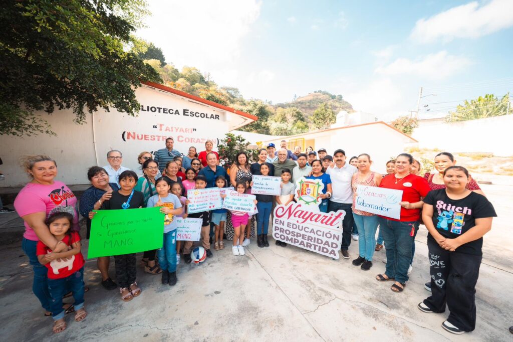 Encabeza gobernador del estado, inicio de trabajos de mejora en la primaria Severiano Ocegueda Peña, en Tepic