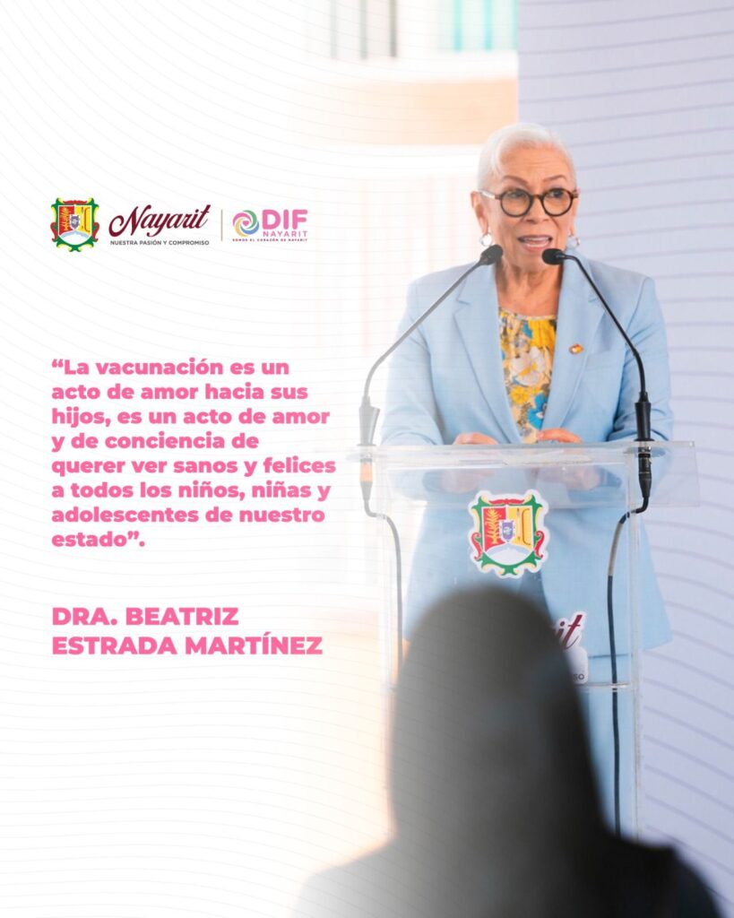 La salud es un derecho, por ello el DIF Nayarit impulsa acciones que protegen el bienestar y desarrollo de las niñas y niños.