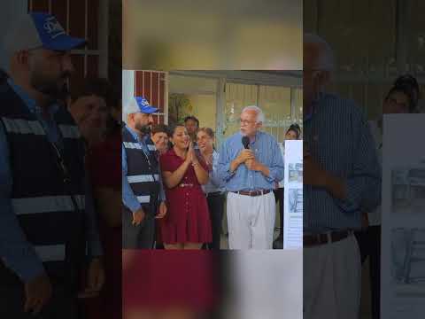 El gobernador Navarro rehabilita el preescolar Alí Chumacero, en Mezcales, municipio de Bahía de Banderas.