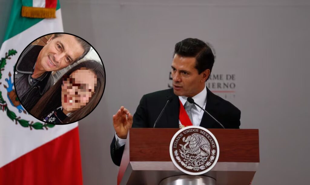 Captan a Enrique Peña Nieto en Metepec tras su regreso a México