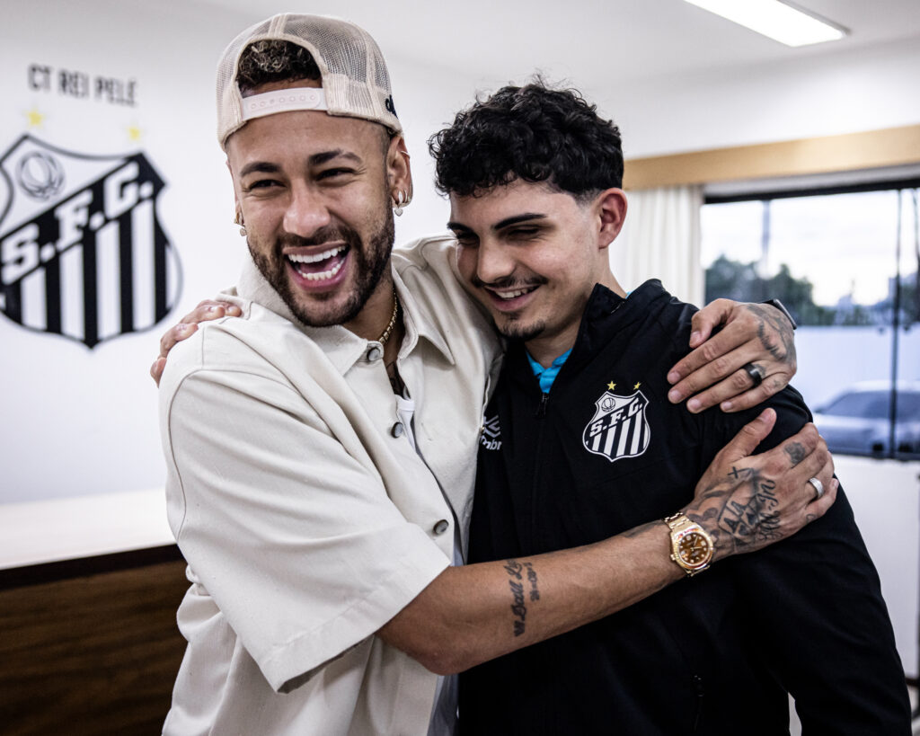 Neymar y Matheus: Un reencuentro emotivo una década después