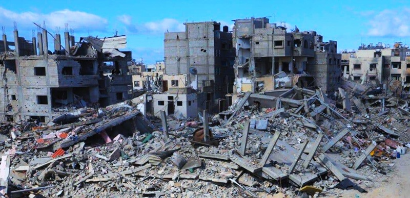 Millones de personas en Gaza sin refugio ante el descenso de temperaturas