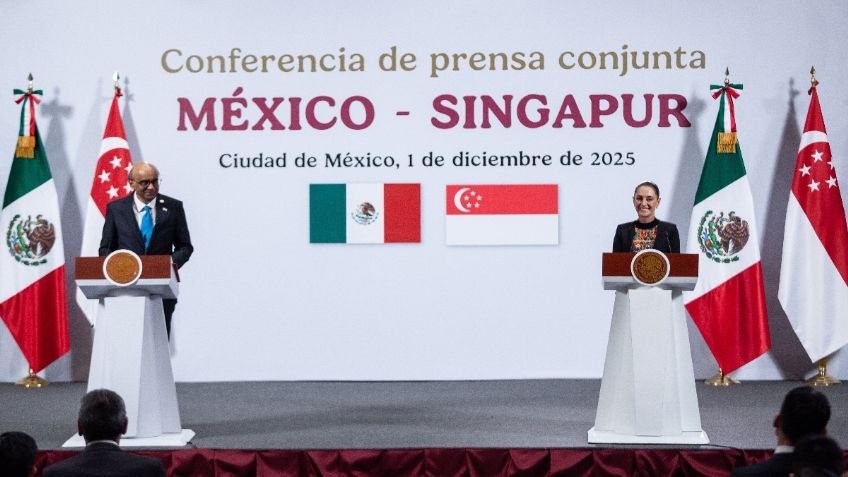 Presidente de Singapur resalta la fortaleza de México y anuncia apertura de embajada