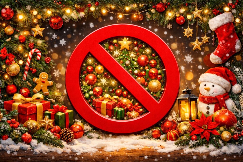 Estos son los países que NO celebran la Navidad