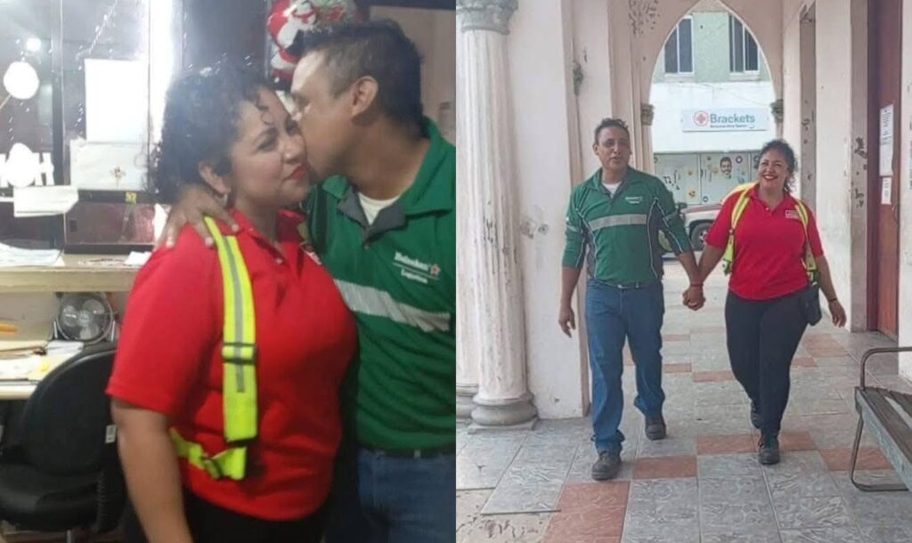 ¡Feliz divorcio! Pareja termina su matrimonio con un beso y tomados de la mano