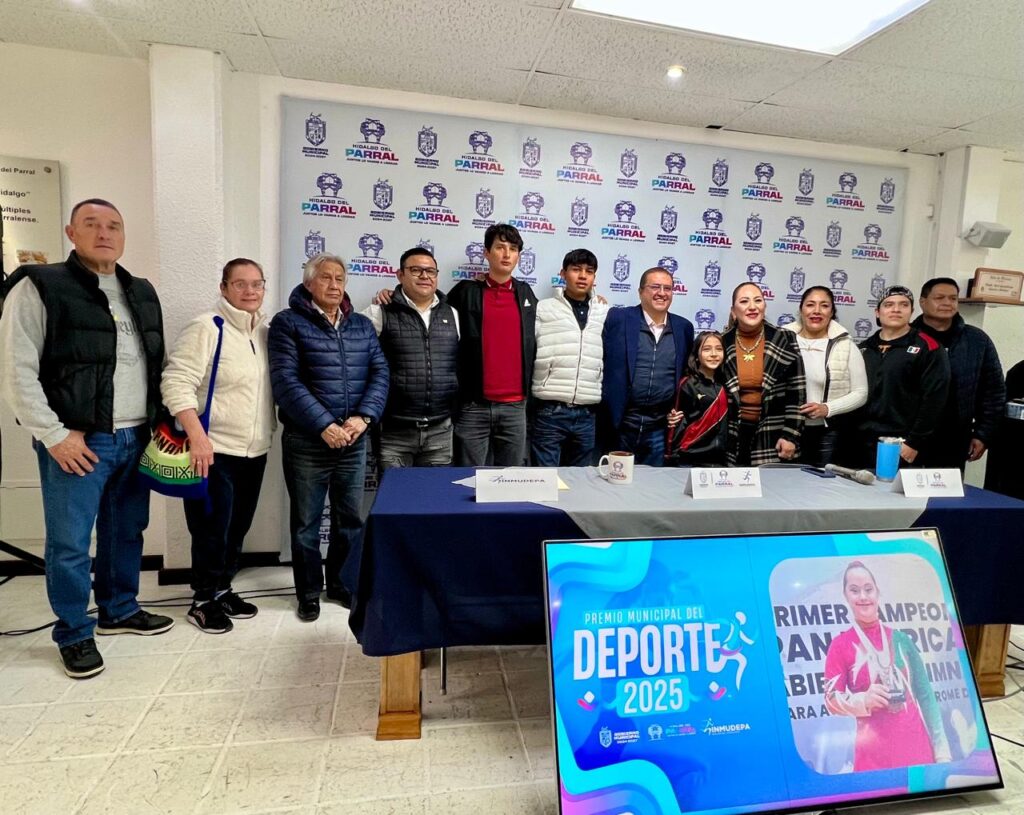 Presenta el Gobierno de Parral nominados a Deportista y Entrenador del Año 2026