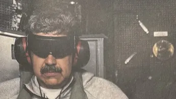 Trump publica imagen de Maduro capturado en un buque militar
