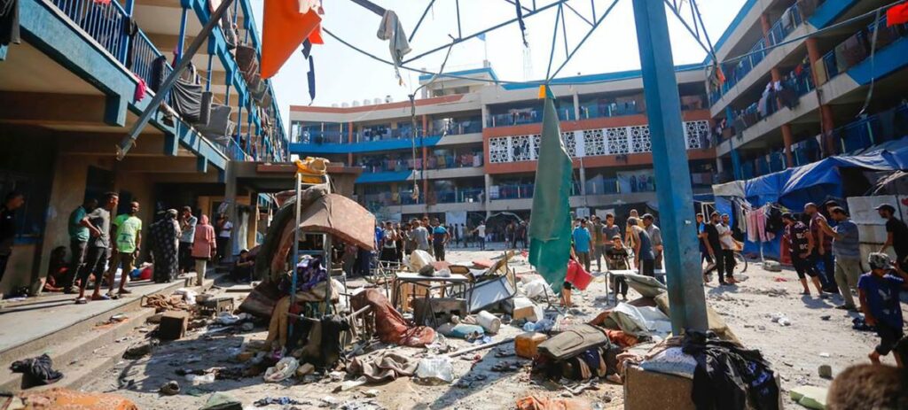 Israel destruye instalaciones de la oficina de la ONU para refugiados palestinos