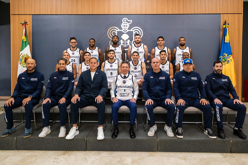 Recibe Pablo Lemus a Astros de Jalisco previo a su debut internacional en la BCLA