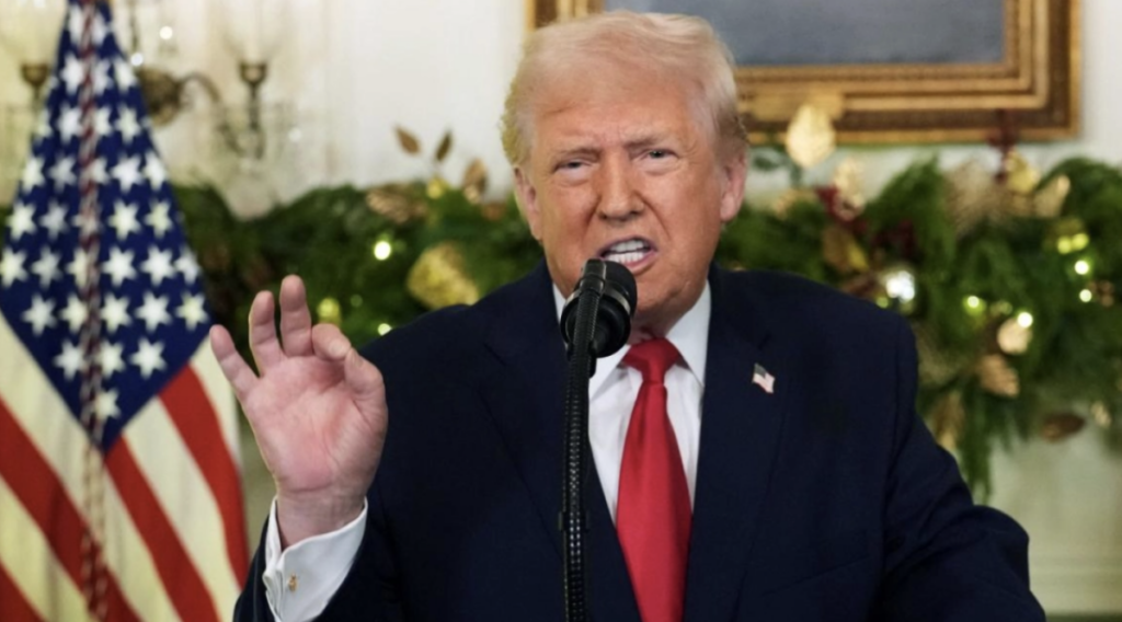 Trump arremete contra cinco senadores por votar con los demócratas.
