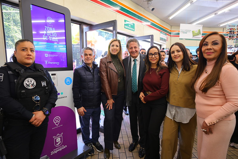 Zapopan instala octava Zona Pulso de Vida en colaboración con 7-Eleven