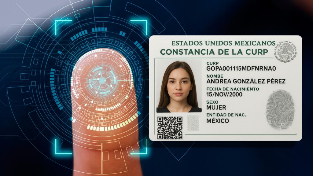 CURP biométrica 2026: paso a paso para tramitar tu identificación segura