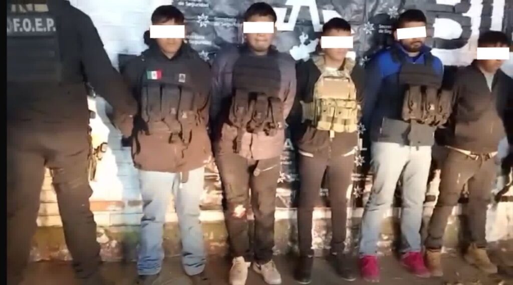 5 detenidos: cae jefe de plaza de Encarnación de Díaz