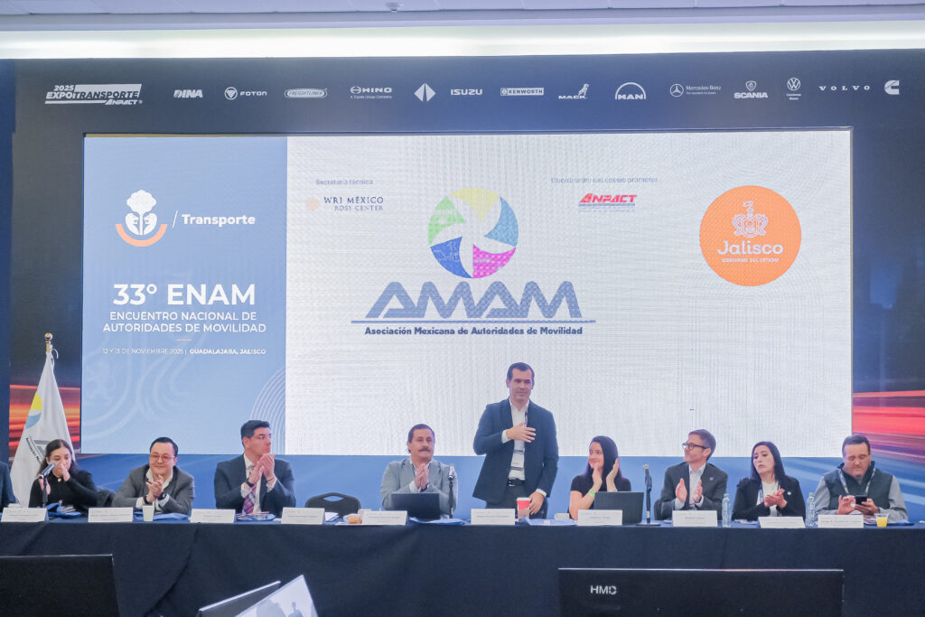 Asume Jalisco Presidencia de la AMAM y refuerza la coordinación nacional en movilidad y transporte